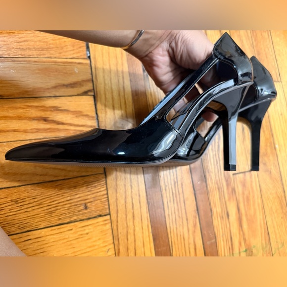 Zara Glossy Black Heels - Picture 4 of 6